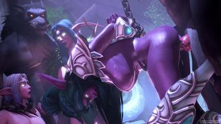 Worgen X Tyrande – Ambrosine92