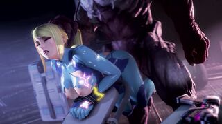 Samus from behind – Ambrosine