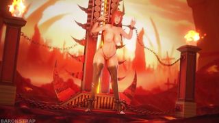 Succubus Tail Tickle Punishment – Baronstrap