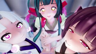 Three Sisters Handjob – Jaxmmd