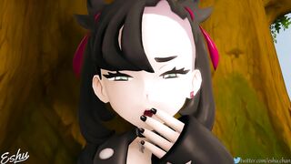 Marnie pleasing a horse – Eshu-Chan