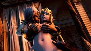 Zelda cia and link – KaminaKirei
