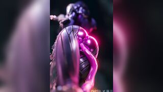 Widow taking a shower – Meltrib