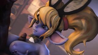 Poppy’s New part time job! – RougeNine