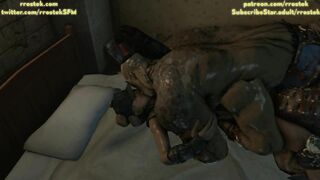 Mortal Kombat Threesome with goro sonya and Cassie Cage – Rrostek