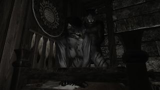 Kharjo Teaches a Young Khajiit 1