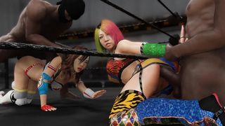 KabukiTagTeam – Mokujin Hornywood