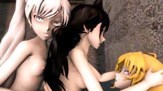 Weiss x Yang fucking Blake SFM by DOLLXSFM