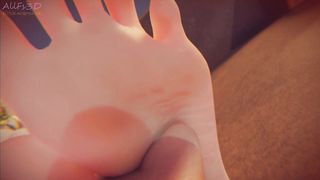 At Goddess Mercys feet POV