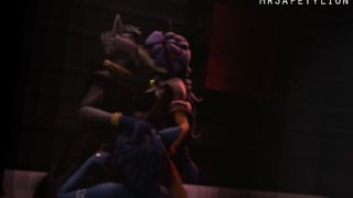 Sly Cooper x Carmelita Fox x Starfox Krystal Threesome Porn Parody (MrSafetyLion)