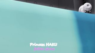 6. Princess Haku fallen show (by banana on iwara)
