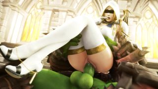 Luna Riding an Orc dick – Noname55