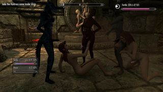 Skyrim – Being Impregnated while my Partner Watches