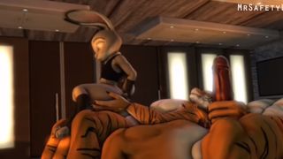 Judy Hopps x Tigers, Wilde x Gazelle – MrSafetyLion