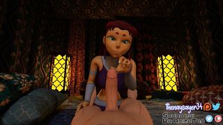 DC DCAU Koriand’r Starfire Teen_Titans thenaysayer