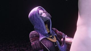 Mass Effect Tali Handjob Alt version