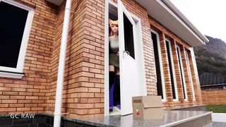 Ahri Enjoy Double Penetration at home