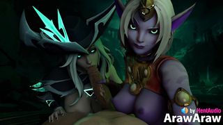 Visiting bot lane Ruined Miss Fortune and Soraka