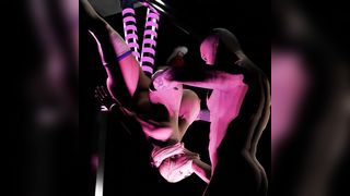 Suspended forced deep throat – Juliet