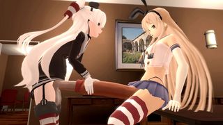 Amatsukaze X Shimakaze Docking [Fak3d3athSFM]