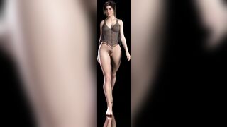 Lara Nude Walk [mustard sfm]