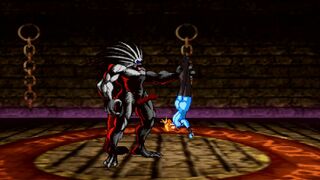 Blair Dame wants to fight but get something else