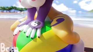 Renamon at the Beach – Bacn