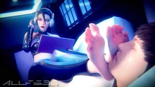 Kai’sa foot worship