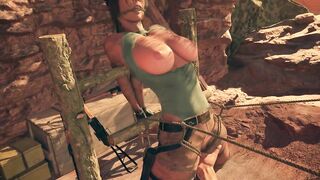 Lara Croft Bondage – FatCat17