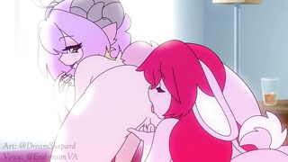 Lesbian Play [dreamflowerbunny]