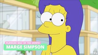 Marge Simpson Playdude Challenge