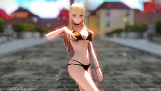 【MMD】Gimme×Gimme – Marin Kitagawa Bikini (My Dress-Up Darling)