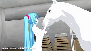 Miku X Horse Pt 1