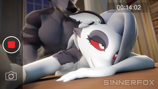 An empty library, a perfect place for a quickie [S1nnerf0x]