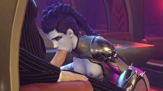 Widowmaker Naughty Blowjob [Domsfm]