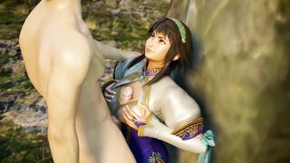 Xianghua titjob (Soul Calibur)