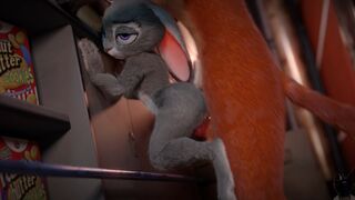 Judy Hoops And Nick Wilde [Twitchyanimation]