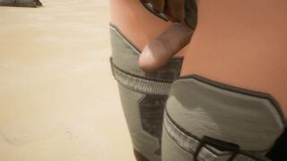 PrisonOnBeachBoobs