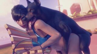Pharah Getting Fucked By Dog [Rekin3D]