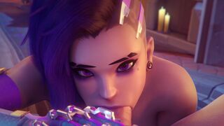 Sombra Sucking And Riding Your Cock [ForceballFX]