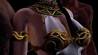 The lewd dream of an ancient queen