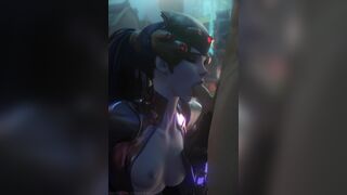 Widowmaker Blowjob [FPSBlyck]