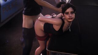 Claire Redfield Outdoor Sex [Pewposterous][4K]