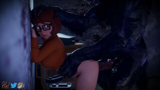 Velma Dinkley Fucked Against The Wall [Hel]