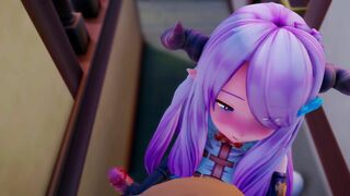 KhaoMMD Public bathroom open door handjob