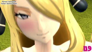 Cynthia in Undella Town