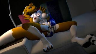 Renamon Self Fingering – Kespr