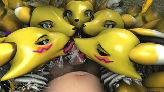 Quintuple Renamon POV Loop – Kespr