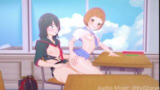 Ryuko x Mako – After Class Action (3 Angles)