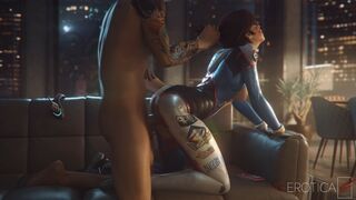 D.Va On A Sofa [VGerotica]